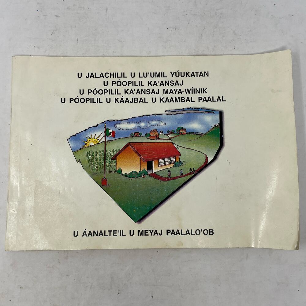 Paperback Workbook Accion 1.2 del Programa de la Lengua Maya 1999